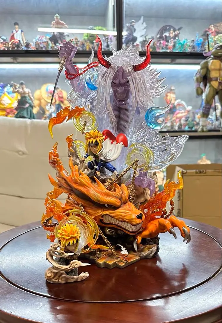 Thumbnail of Naruto Uzumaki, Minato Namikaze Garage Kit, GK, Statue ①④