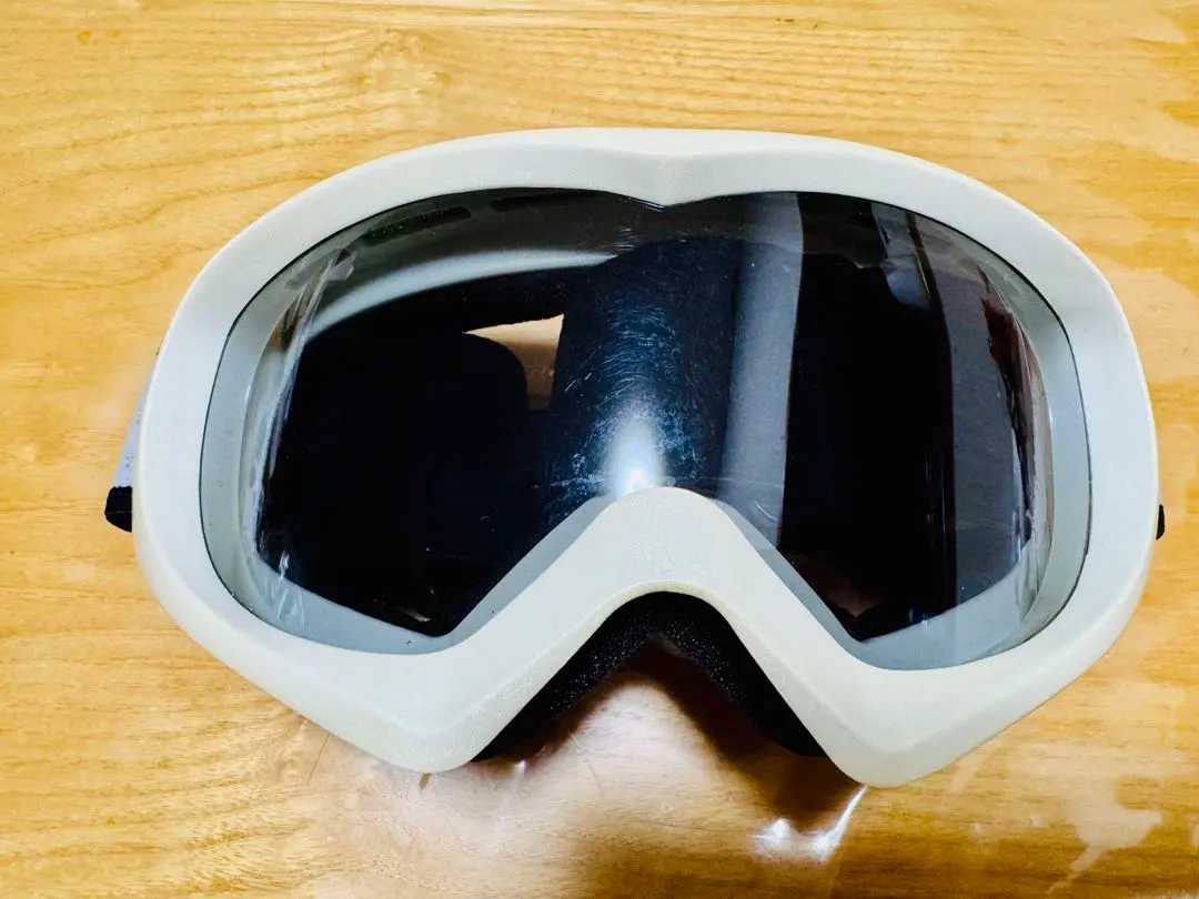 滑雪護目鏡 深色鏡片 可調節式帶子 的縮圖