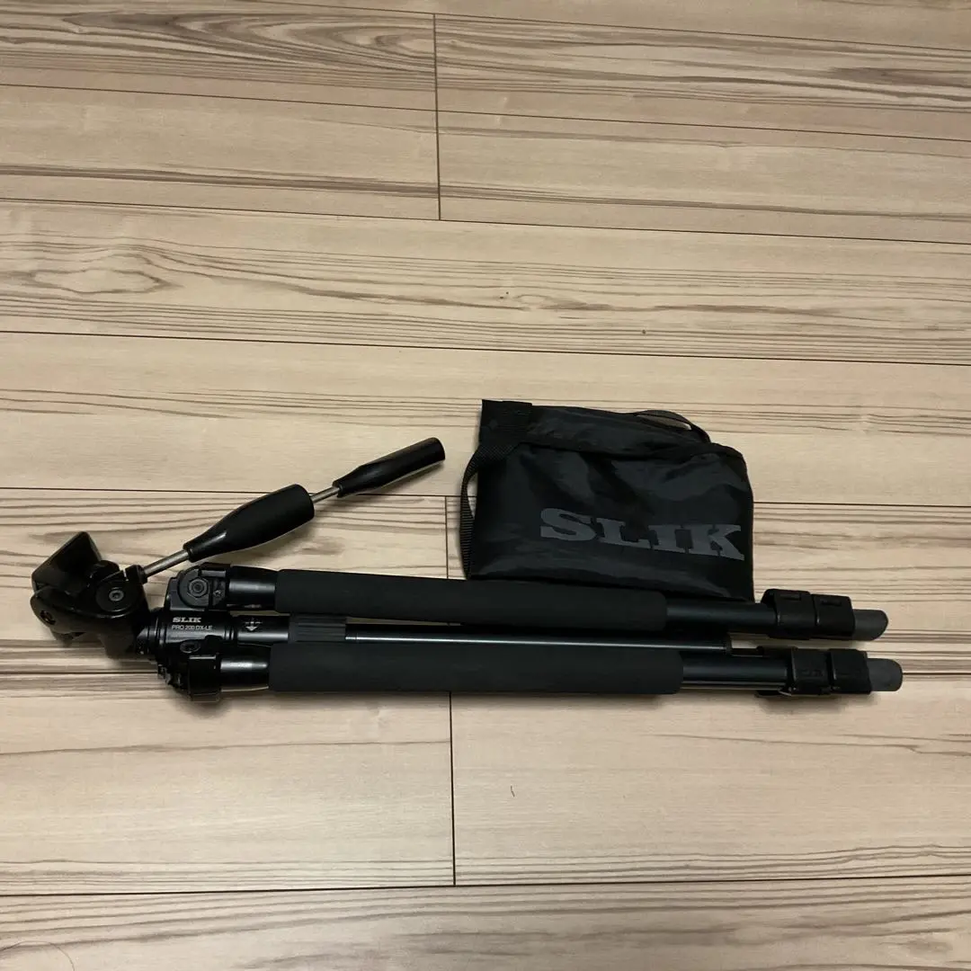 SLICK - 小型プロ用三脚 雲台　SLIK PRO 200 DX-LE SBH-150DQN m57708990919_1.jpg?1747175287