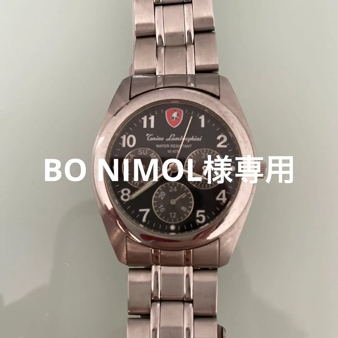 べ*ん様 トニーノランボルギーニ 時計 ジャンク品 （Yahoo