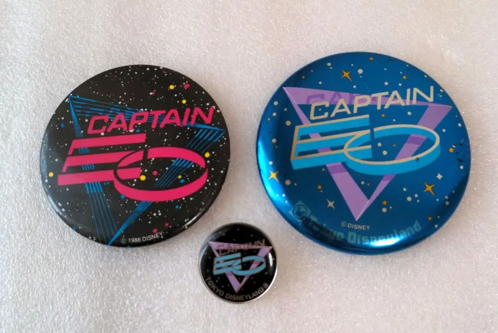CAPTAIN EO 缶バッジ disney 2025年最新】キャプテンeo 缶バッジの人気アイテム - メルカリ