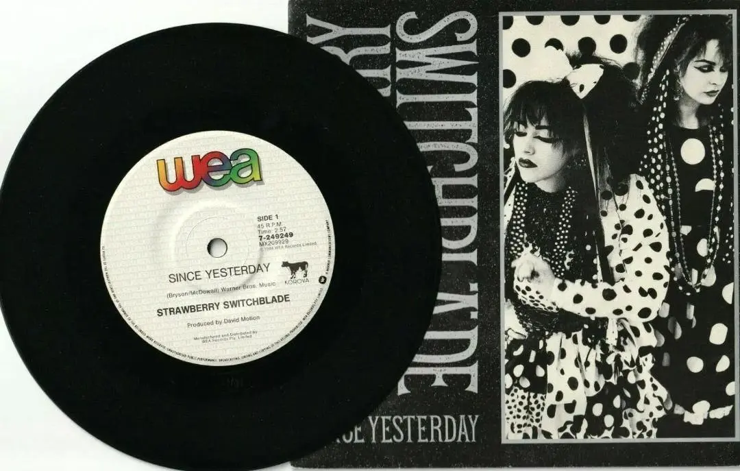 STRAWBERRY SWITCHBLADE 　UK original 盤極美品 傷なし美盤ストロベリー・スウィッチブレイド Strawberry