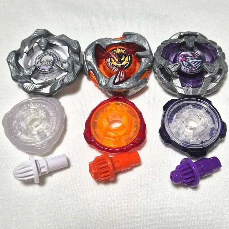 Thumbnail of Beyblade X Blade, Ratchet, Hexa Bit Set Hell's Hammer