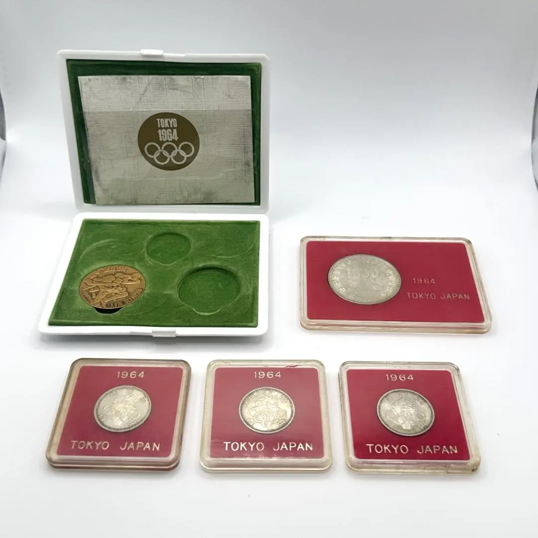 希少】1964年 東京オリンピック記念メダル 金銀銅3種セット