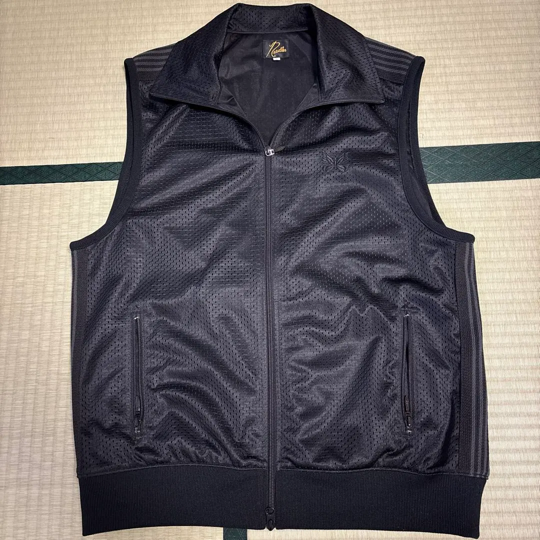 needles Sleeveless ニードルス　ジャージ　ベスト　黒 needles Sleeveless ニードルス ジャージ ベスト 黒