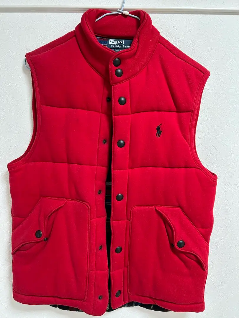 2025年最新】POLO RALPH LAUREN カラー：レッド系 ダウンベスト