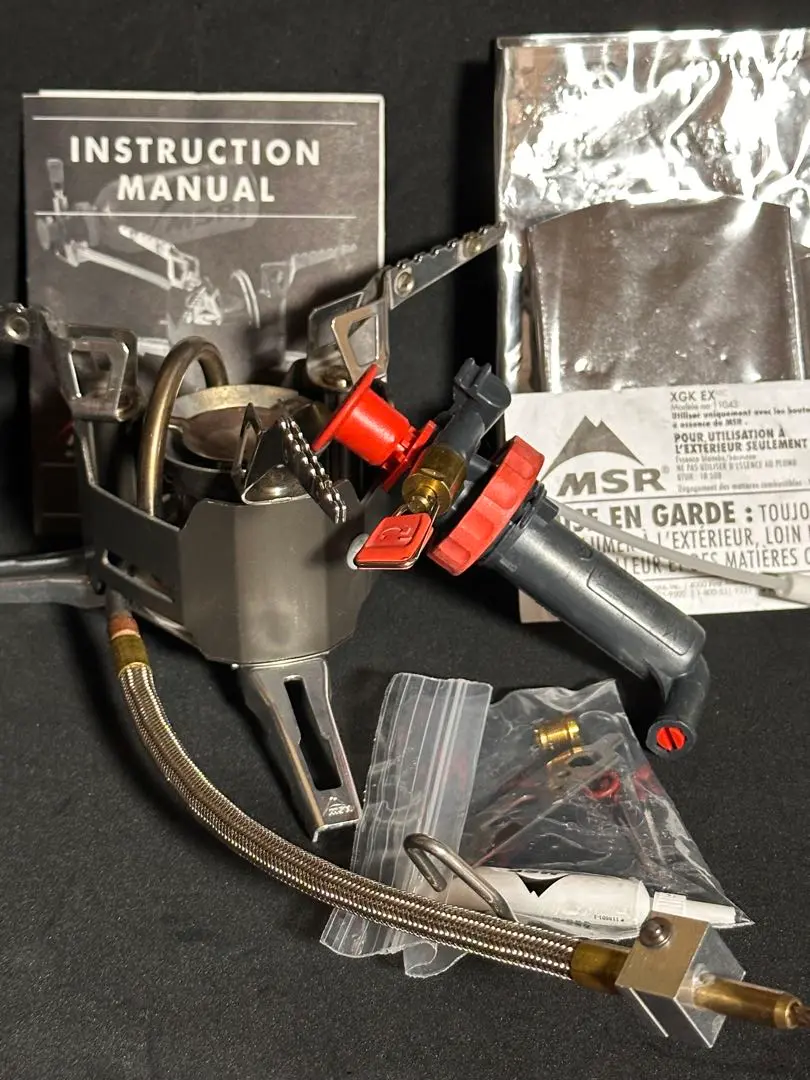 未使用品 保管品 MSR XGK EX ストーブ マルチフューエル
