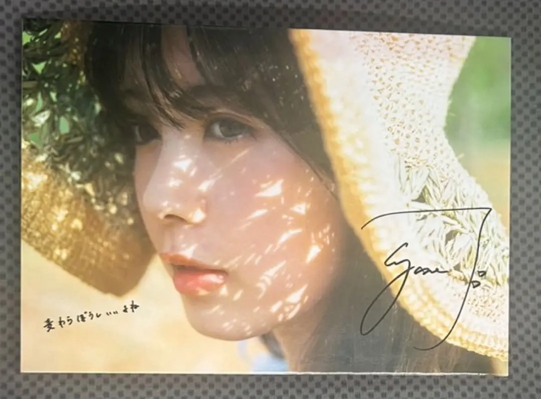 寺田蘭世 サイン入りパネル 写真集 【当選証明書あり】 - メルカリ
