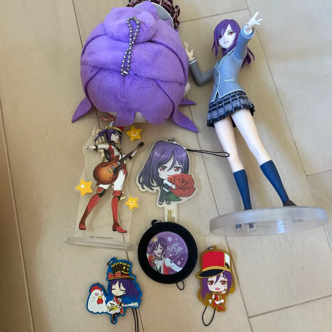 ぬいぐるみ　瀬田薫 ぬいぐるみサンリオパーティver. 「BanG Dream! サンリオパーティ♪」 森チャック×BanG Dream! ぬいぐるみ 瀬田 薫
