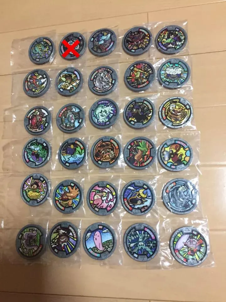 妖怪手錶 妖怪徽章 第5章 半套 29種 的縮圖