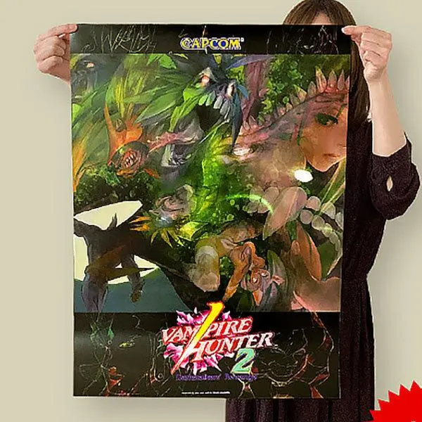 ポケットファイター/CAPCOM/アーケード/ポスター/非売品 パワードギア/CAPCOM/アーケードポスター/非売品 - メルカリ