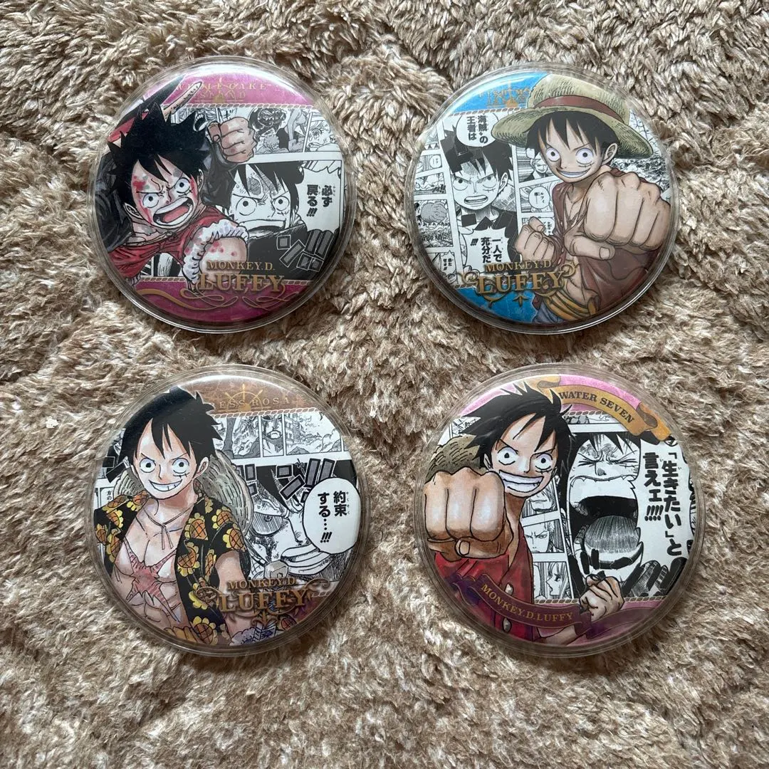 Thumbnail of ONE PIECE Luffy Can Badge Manga