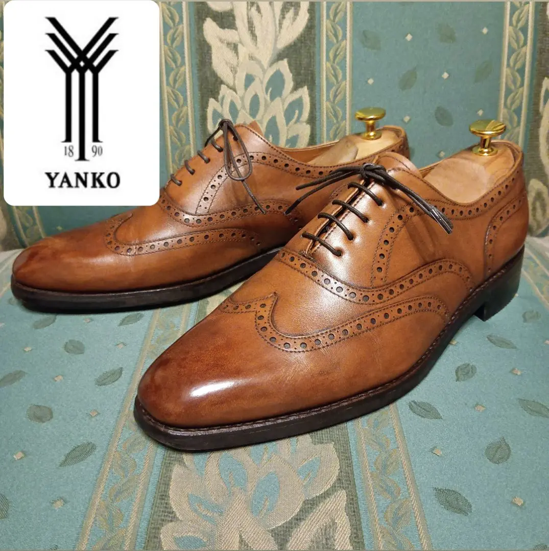 2025年最新】YANKO シューズ型：ウィングチップ メンズ ドレス