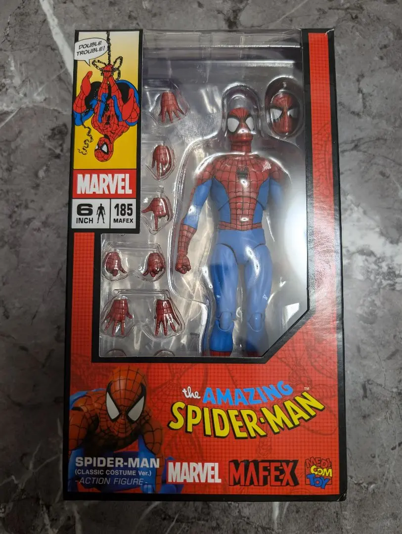 MAFEX　スパイダーマン (クラシックコスチューム版) ※スタンド欠品 MAFEX スパイダーマン (クラシックコスチューム版) ※スタンド欠