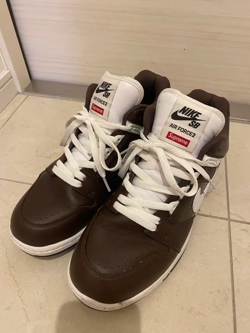 NIKE × Supreme SB AIR FORCE 2 　US13　室内履き Size 10 - Nike Supreme x Air Force 2 Orange | eBay
