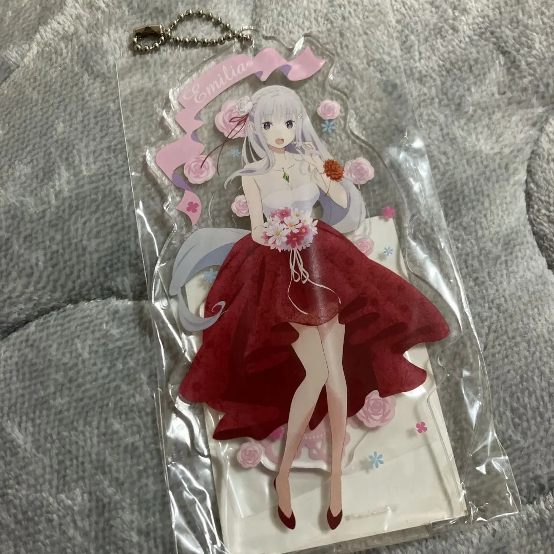 Thumbnail of Re:Zero Emilia Birthday 2018 ver. Acrylic Stand Keychain - Birthday
