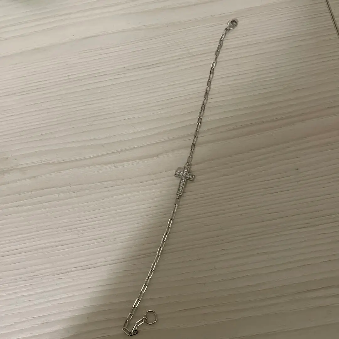 SJX GLITTER CROSS BRACELET　ブレス 金　正規品　55万 SJX GLITTER CROSS BRACELET ブレス 金 正規品 55万