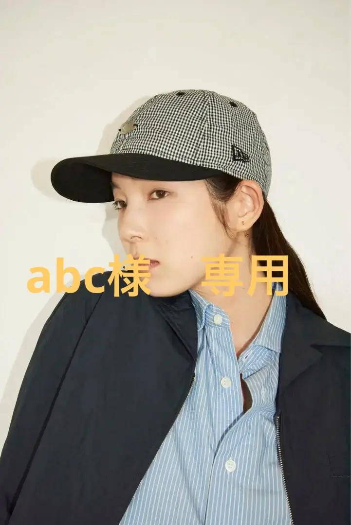 9THIRTY MIYUKI ARIHARA am ギンガムチェック キャップ 2025年最新】NEW ERA × MIYUKI ARIHARA 9THIRTY MIYUKI ARIHARA