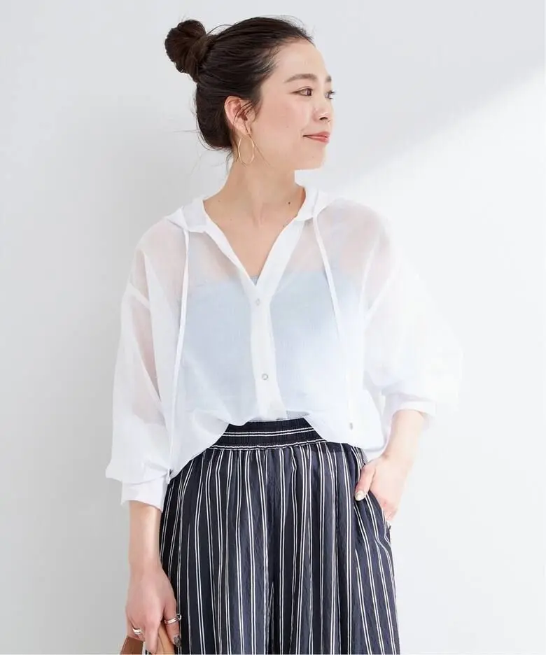 B.C STOCK シアーブルゾン　透け感　ミントグリーン B.C STOCK｜シアーダンボールブルゾン | Rakuten Fashion(楽天