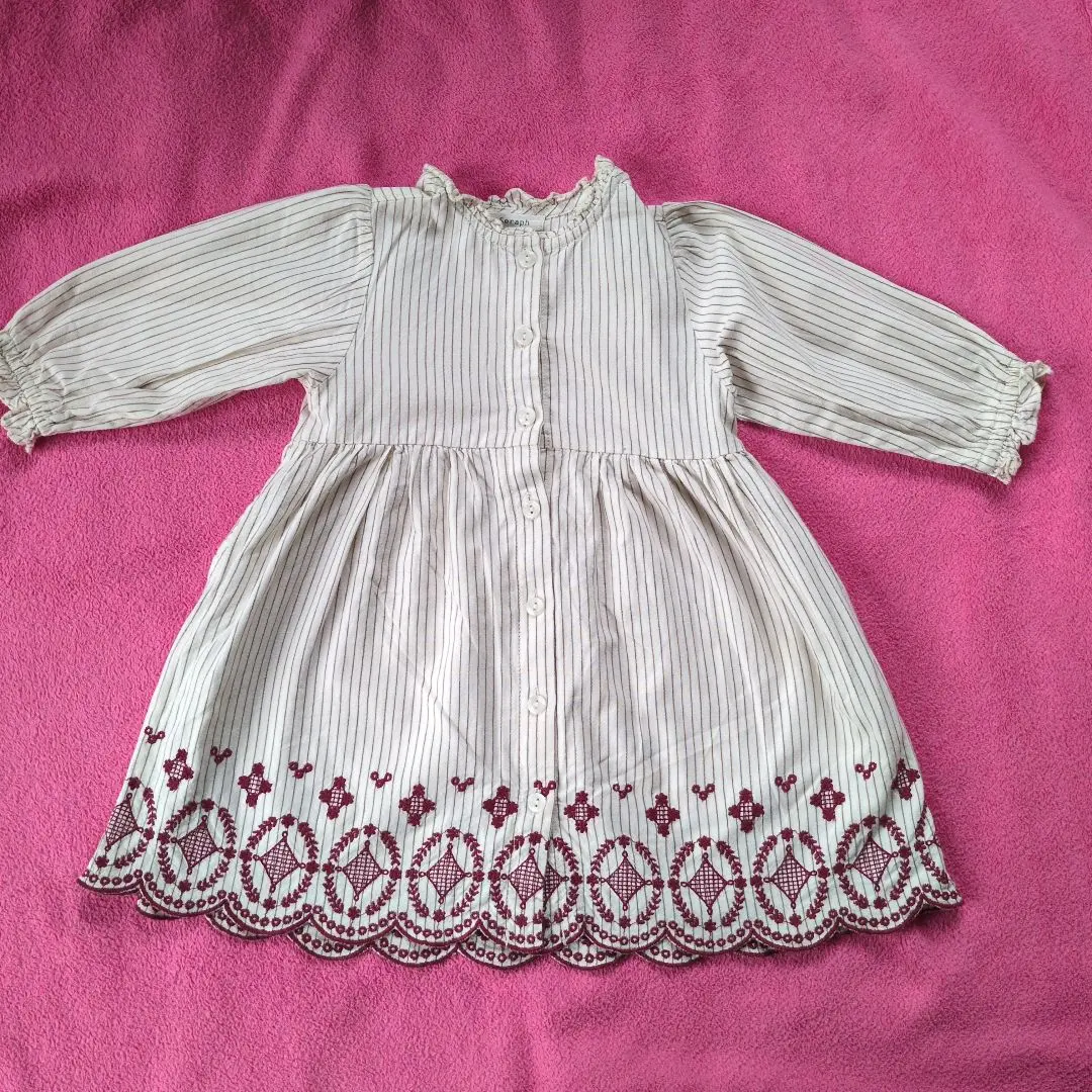 Thumbnail of Seraph Striped Embroidered Dress