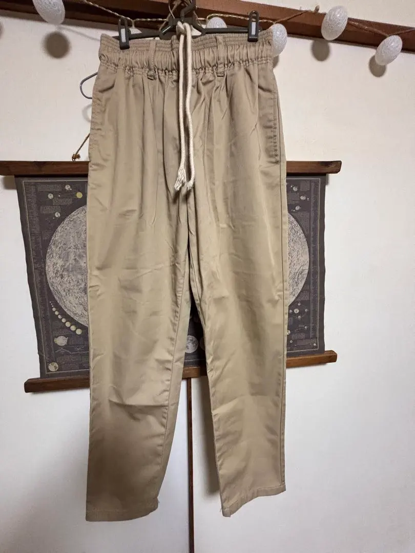 Thumbnail of WEGO Beige Chinos with Drawstring
