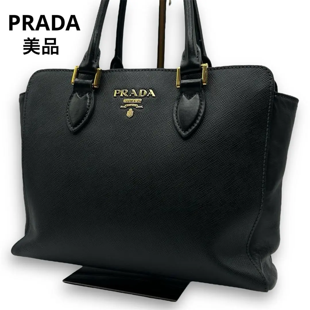 PRADA●サフィアーノトートバック1BA189 2WAY PRADA プラダ ハンドバッグ 2WAYショルダーバッグ サフィアーノ