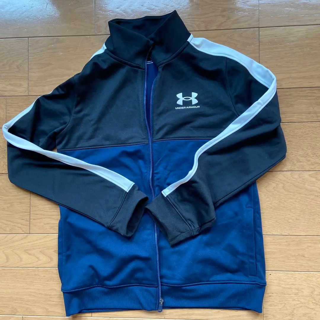 Thumbnail of Under Armour Zip-up Jacket YLG Navy/Black