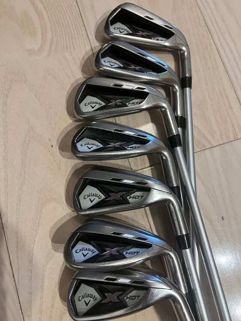 Thumbnail of Callaway X Hot Iron Set 7 Clubs: 5-9 Iron, Pitching Wedge, Sand Wedge
