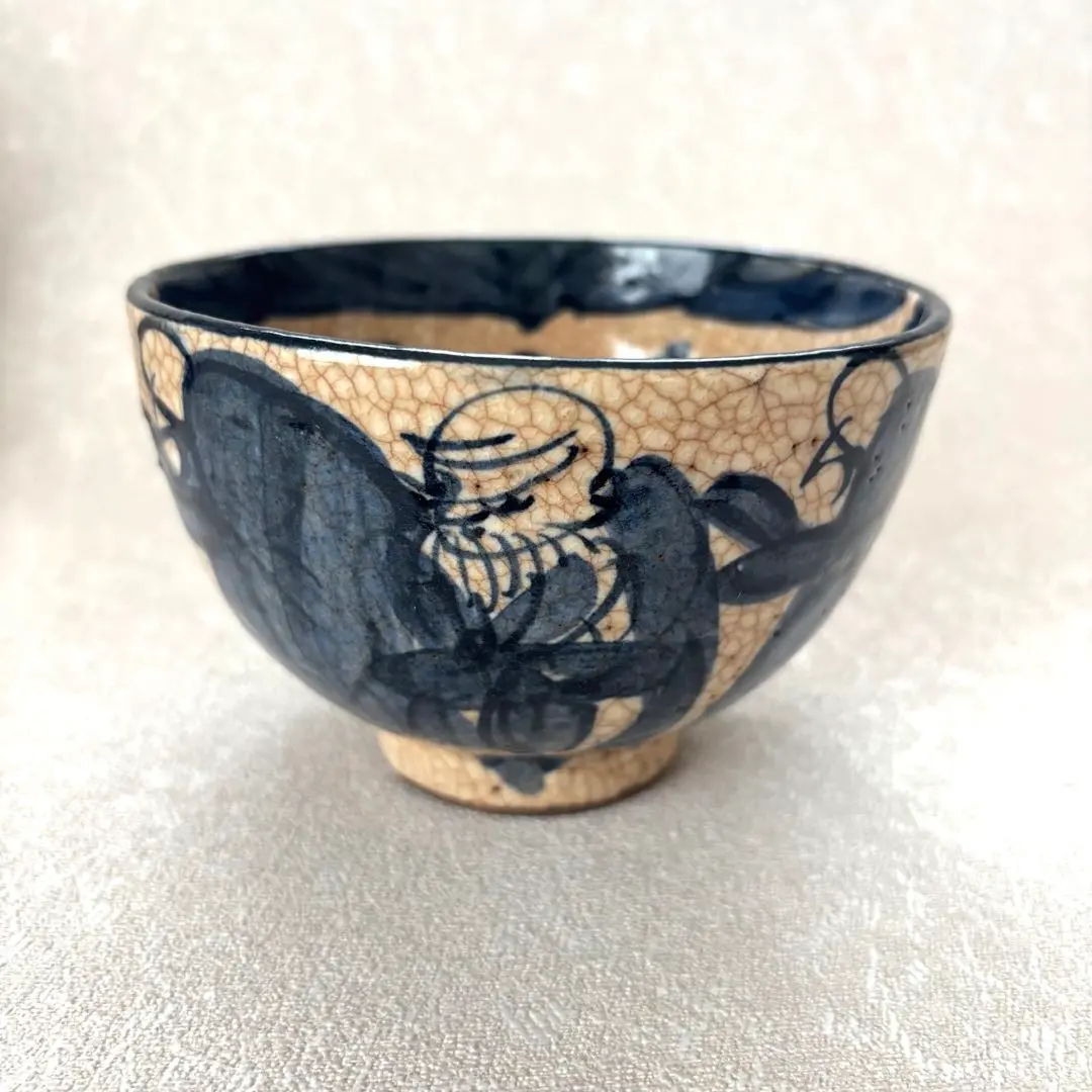 茶碗 抹茶碗 茶道具 茶器 染付 青木木米 寿老人 茶碗 抹茶碗 茶道具 茶器 染付 青木木米 寿老人 - メルカリ