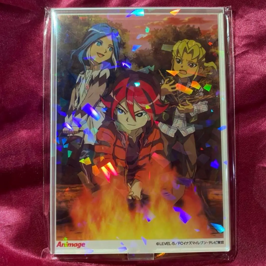 イナイレ アクスタ HAPPY SUNDAY 緑川リュウジ 基山タツヤ 正方形タペストリー -HAPPY SUNDAY-[基山タツヤ＆緑川リュウジ