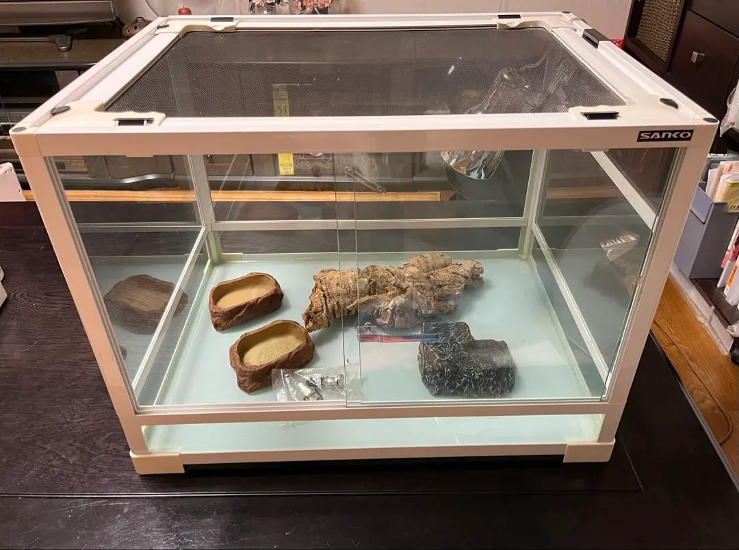 WildPlanet850ケース他フトアゴヒゲトカゲ飼育セット（現地引渡し） WildPlanet850ケース他フトアゴヒゲトカゲ飼育セット（現地