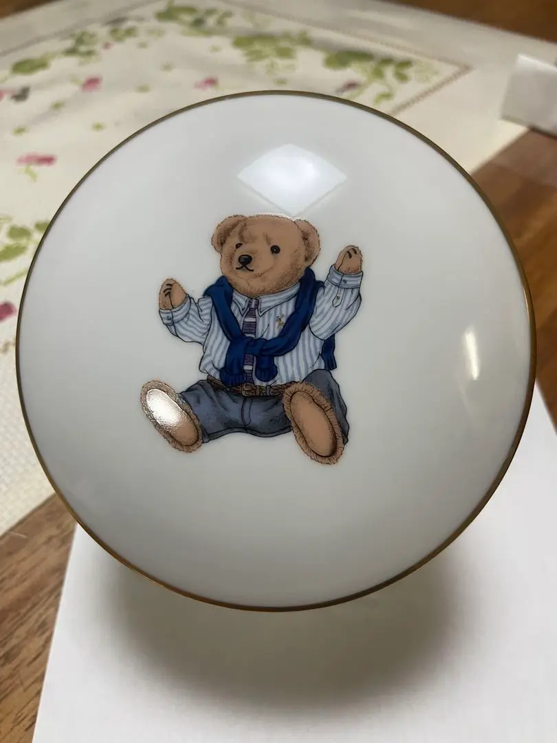 ポロラルフローレン　エンブレム デザイン小物入れ 皿 ラルフローレン 陶器 皿￼ 小物入れ - メルカリ