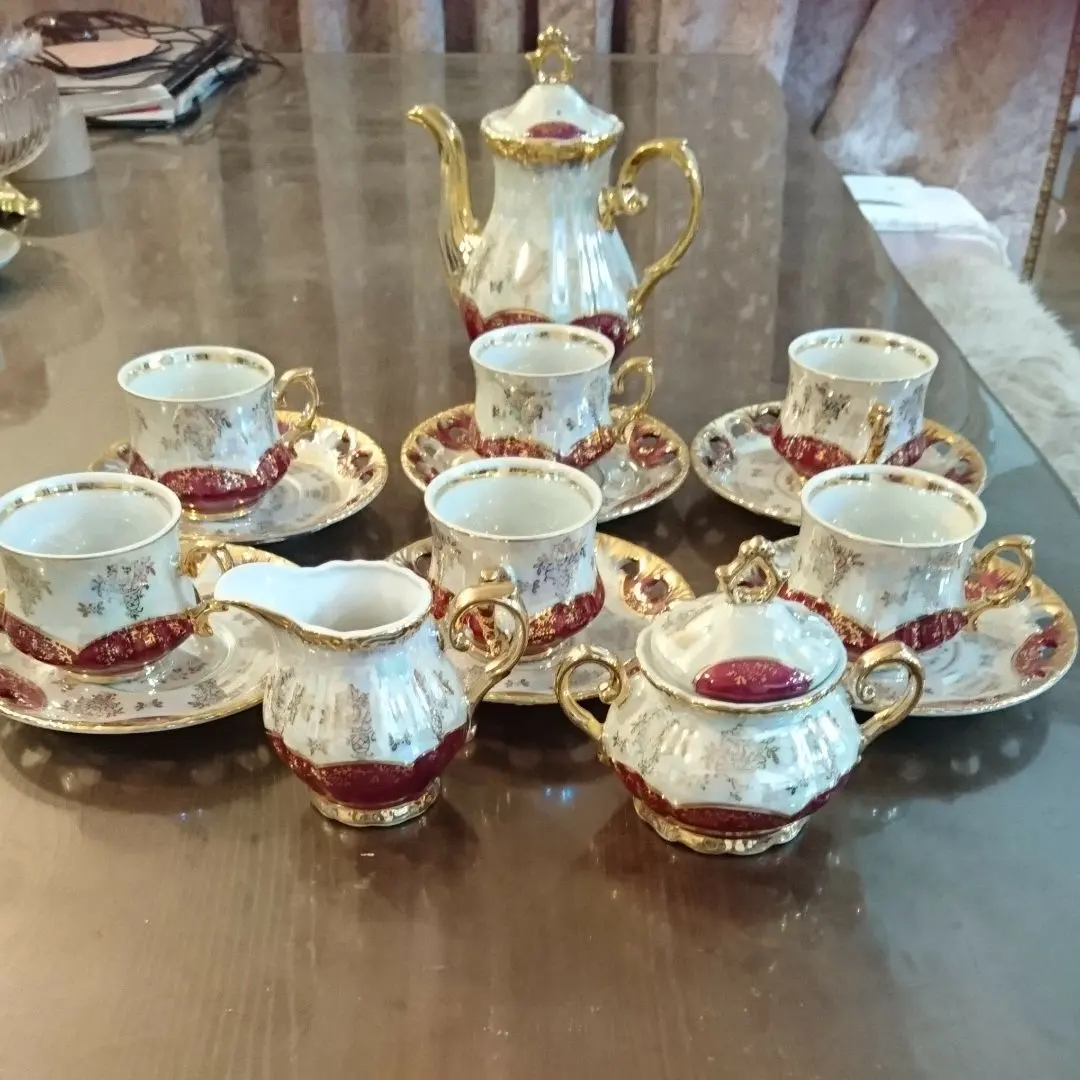Thumbnail of 9-piece tea set