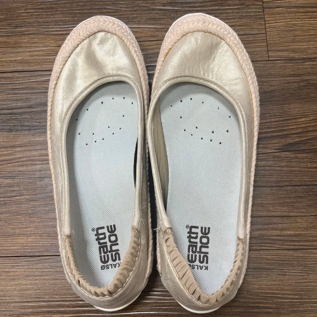 カルソーアース ストラップシューズ サイズ8B 25cm トッズ TOD'S XXW11K0FH50 GOC サンダル GOLDEN CALF レディース