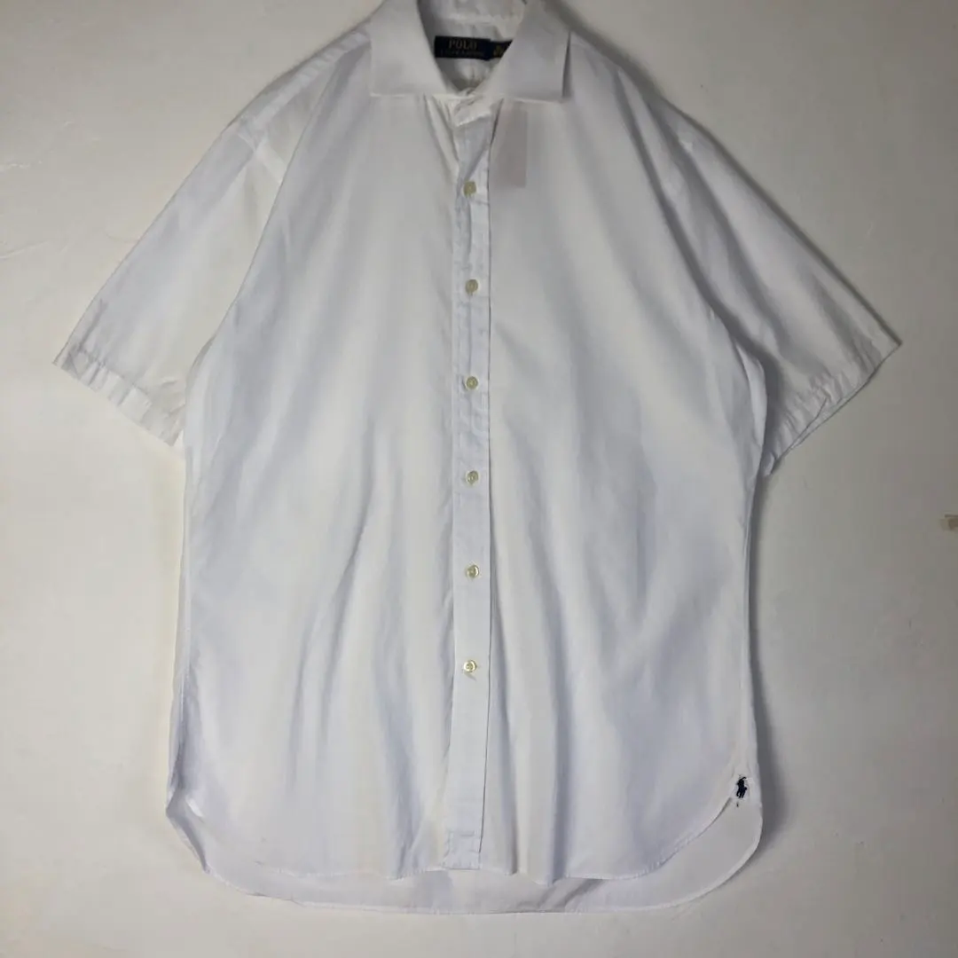 Thumbnail of 2931 Ralph Lauren Logo Embroidered Short Sleeve Shirt White