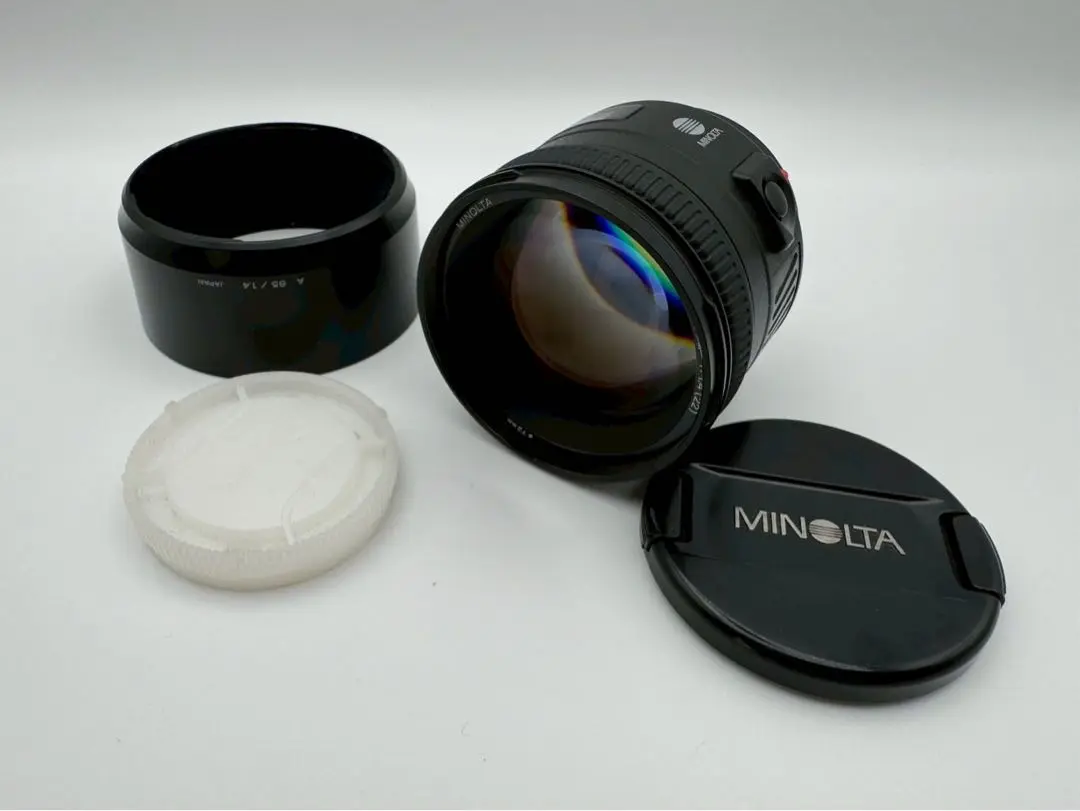 MINOLTA アルファ9 α-9 美品 動作品 AF 85mm F1.4 付き オールドレンズ撮り比べ12] MINOLTA α9と AF 85mm F1.4の