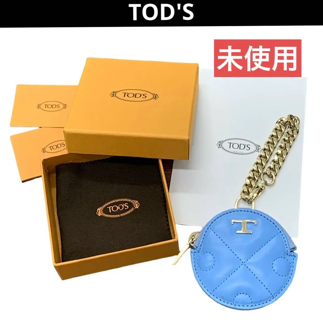 箱付き未使用 TOD’S コインケース TOD'S - 超美品 トッズ TOD'S ☆ レザー コインケース 小銭入れ