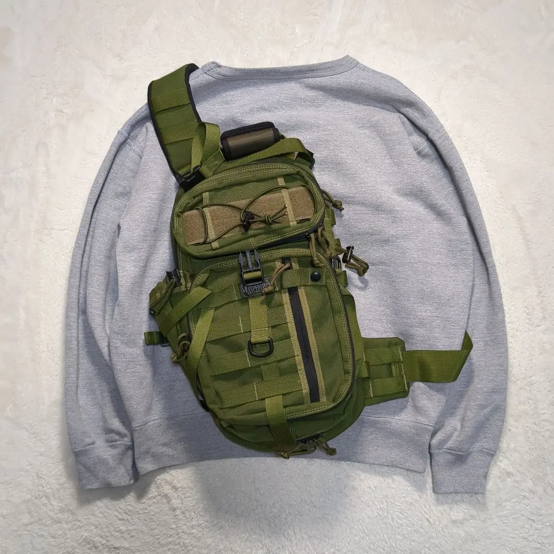✨美品！ミリタリー！✨MAXPEDITION スリングバッグ オリーブ 2025年最新】maxpedition スリングの人気アイテム - メルカリ