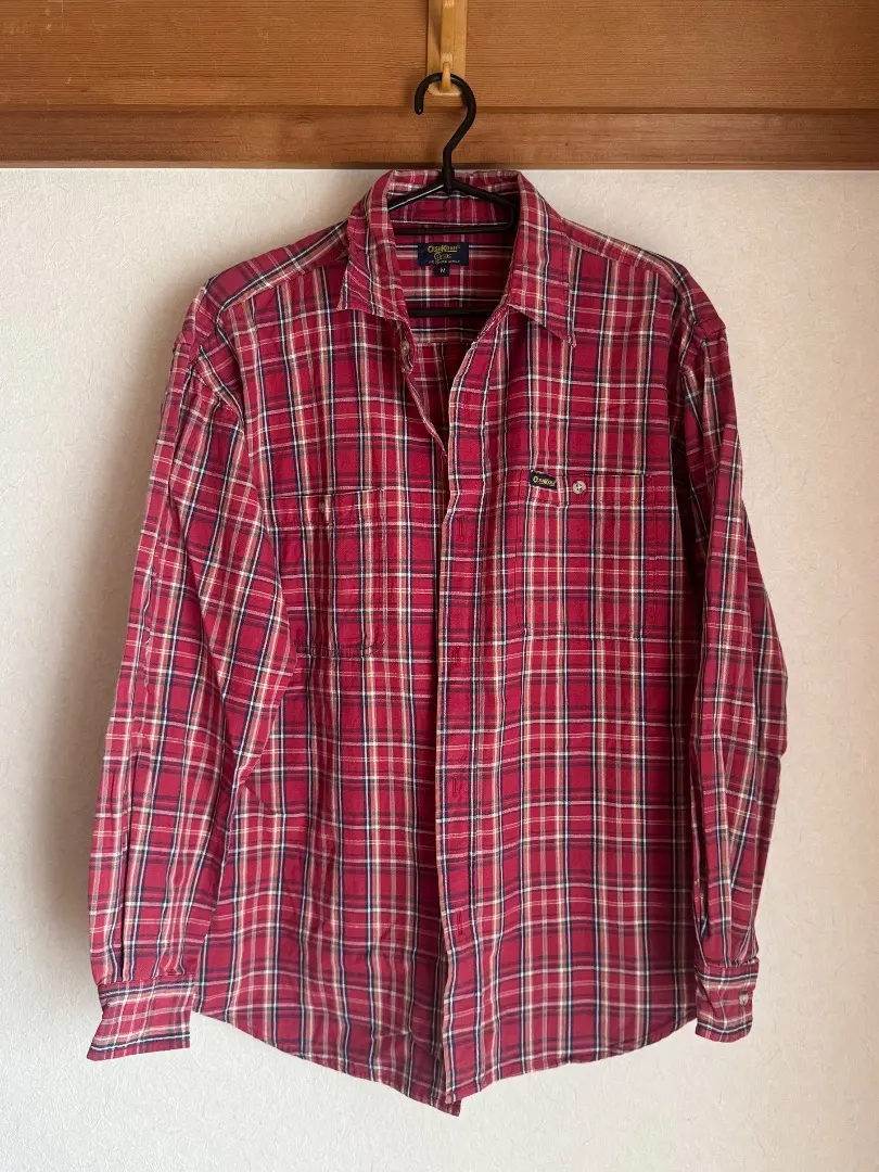 Thumbnail of OshKosh Red Plaid Long Sleeve Shirt M