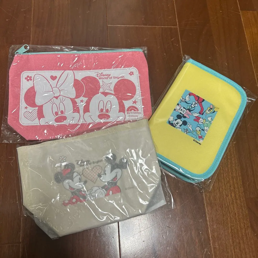 Thumbnail of Mickey & Minnie Lunch Tote Bag, Pouch, Mother and Child Health Handbook Case