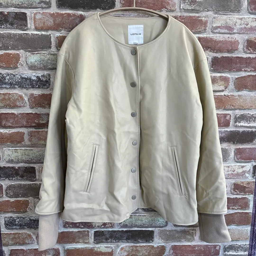 レプシィム　2ＷAＹフェイクレザージャケット　美品☆ item_132456_main_09_1726529798.jpg