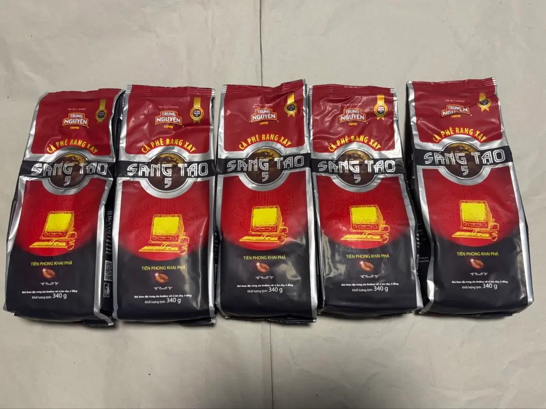 ともさん専用⭐︎ベトナムコーヒー SangTao5 340gx5 チュングエン Amazon | TRUNG NGUYEN COFFEE SANG TAO5(チュングエンコーヒー