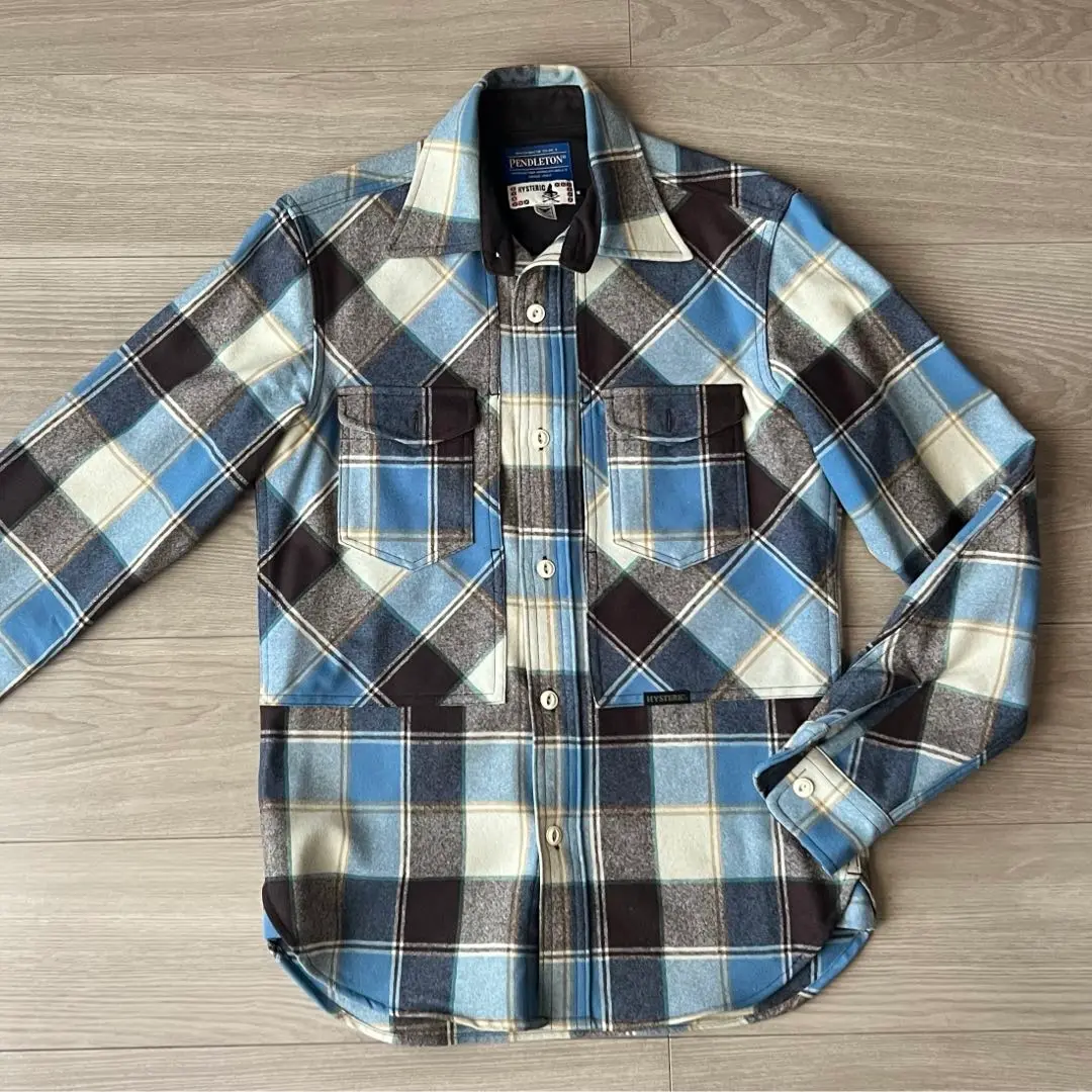 HYSTERIC GLAMOUR PENDLETON ウール　シャツ　長袖　L HYSTERIC GLAMOUR PENDLETON ウール シャツ 長袖 L
