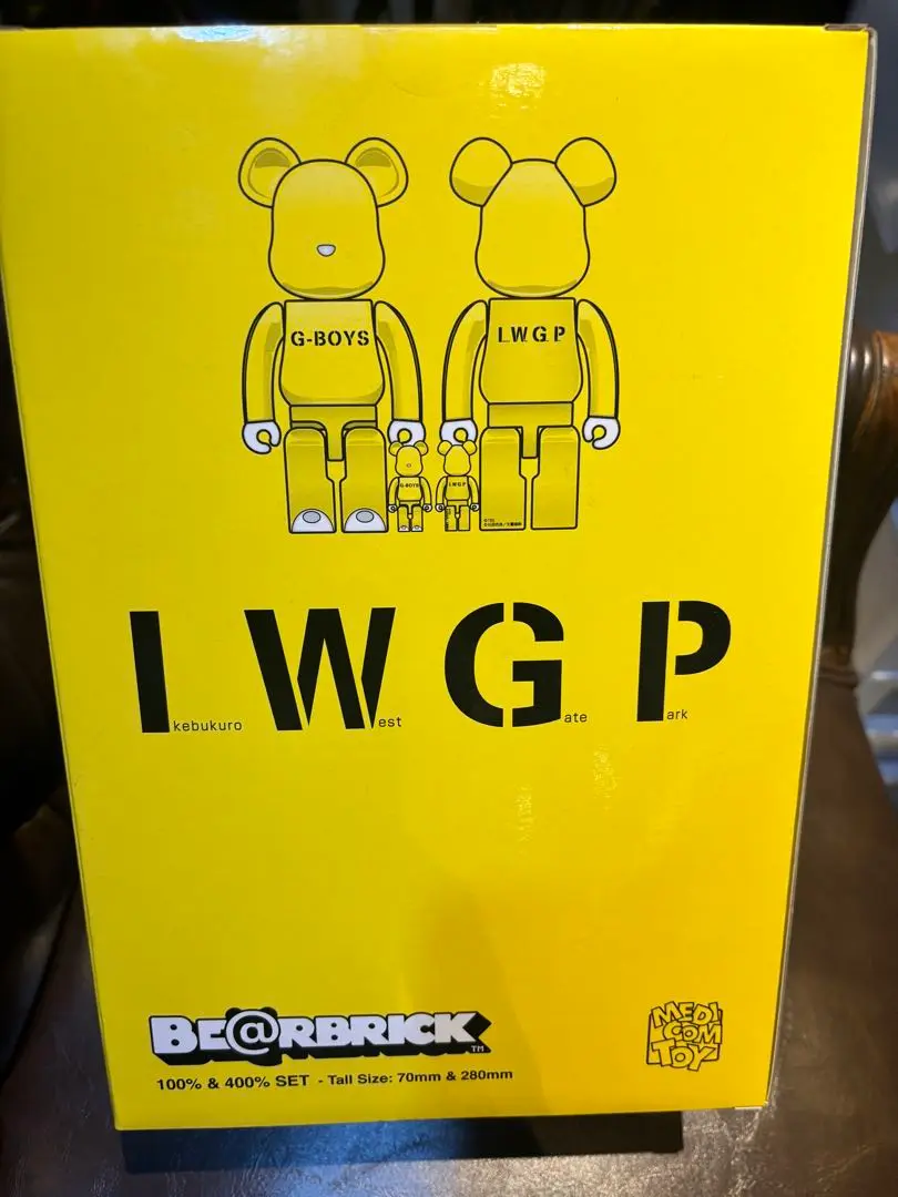BE@RBRICK - 池袋ウエストゲートパーク BE@BRICK 100% &amp; 400% ベアブリック 池袋ウエストゲートパーク／MLE×I.W.G.P. BE@BRICK 100% & 400
