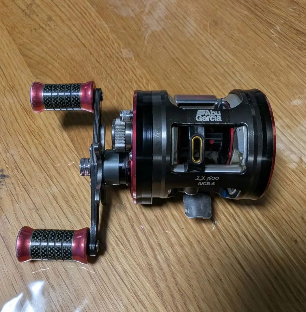 美品‼️ アブガルシアアンバサダー モラムzx3600 IVCB-4 ABU アブガルシア(Abu Garcia) モラム ZX 3600LJ IVCB 1141075