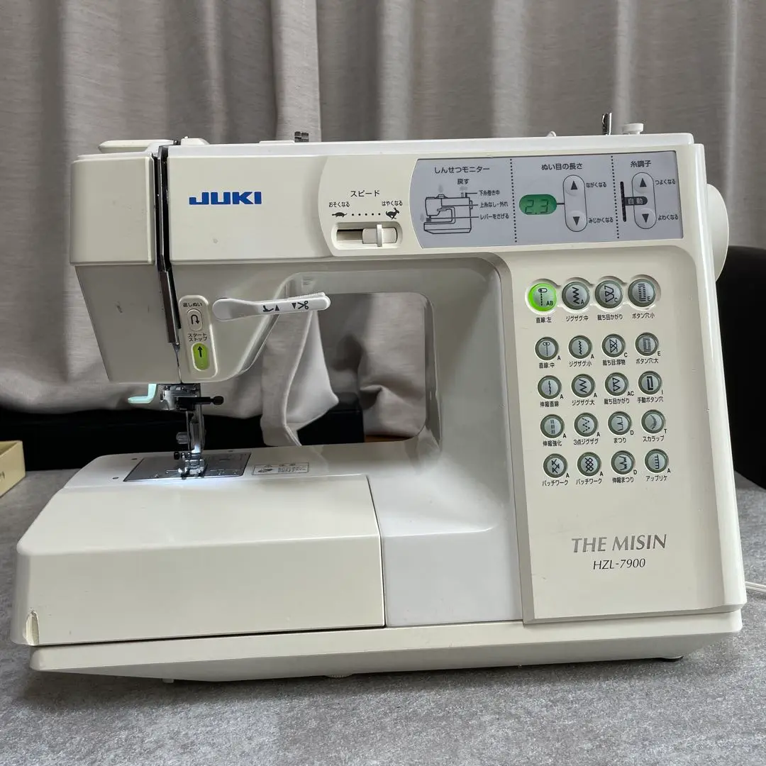 その他 JUKI HZL-7900 JUKI 家庭用コンピューターミシン HZL-7900 厚地縫い フット付き