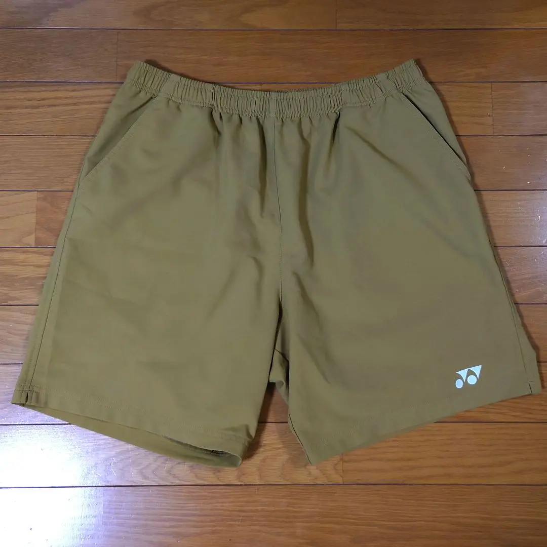 美品✨ ⑩ YONEX ハーフパンツ／ベリークール／ユニ L／キャメルゴールド 希少✨】YONEX ハーフパンツ／ベリークール／ユニ М／キャメル
