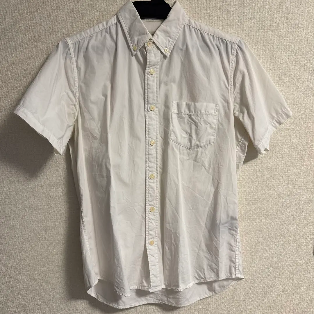 Thumbnail of [nano universe] Short Sleeve Shirt - White - Sweat Stain Resistant