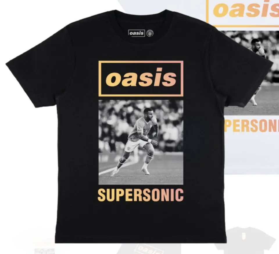 Mサイズ OASIS Manchester city オアシスロゴ ハーランド
