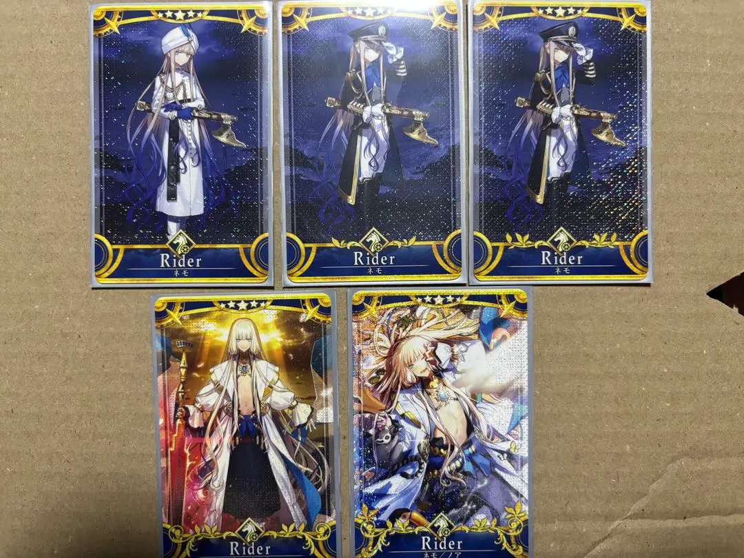 FGOアーケード fgoac 絆礼装 ネモ 全3種fatalセット Amazon.co.jp: 【英霊華像】FGOAC ネモ 第一再臨 Fatal